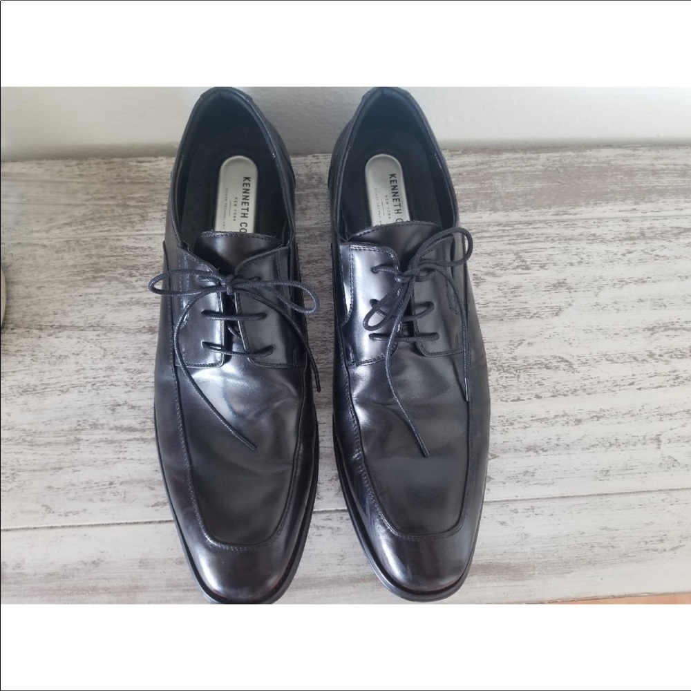 Kennet Cole NY silver technique dress shoes
